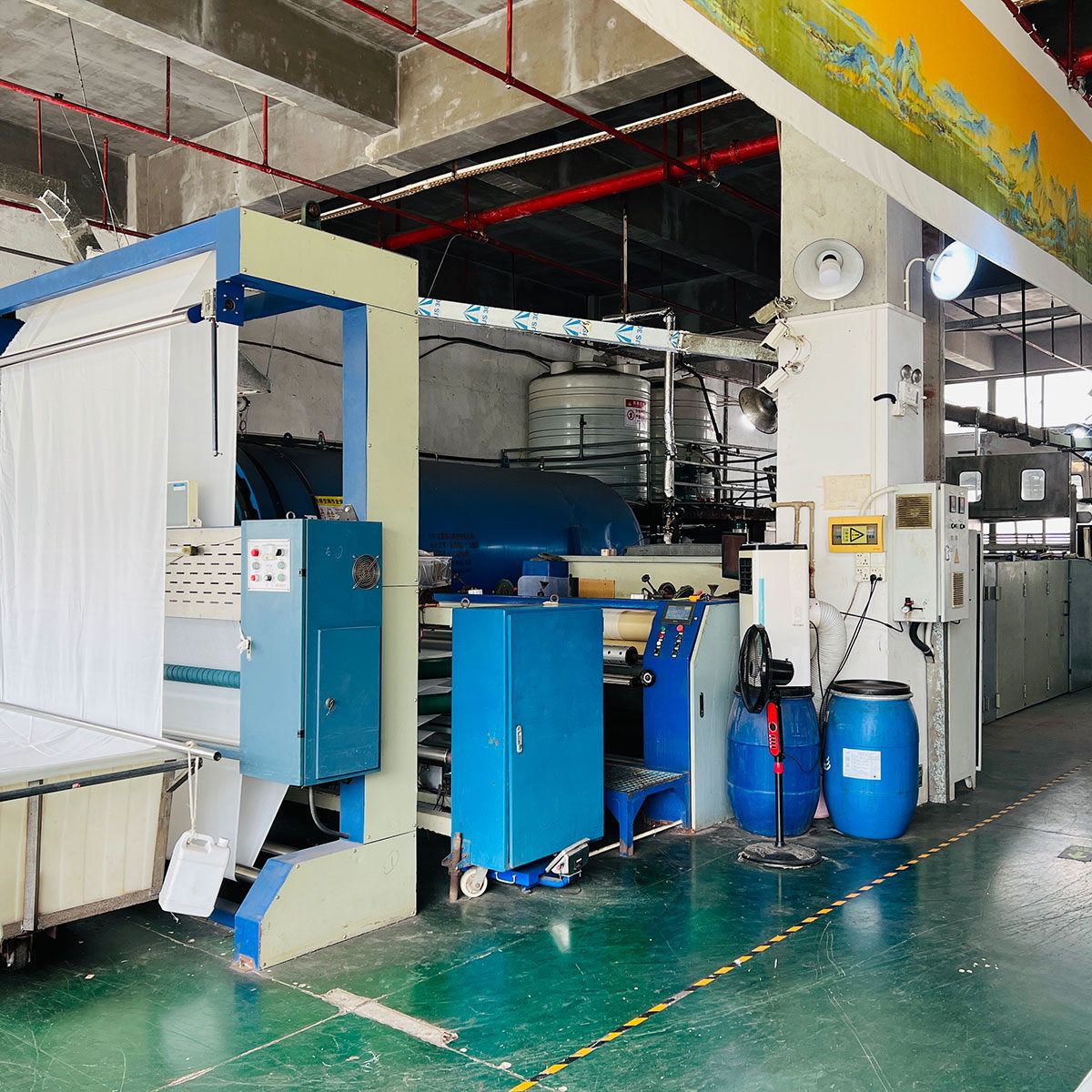 Digital silk printing equipment